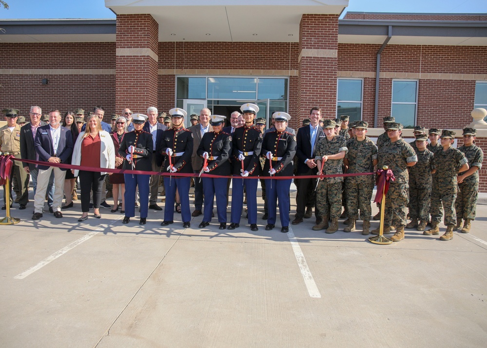 LtCol Williams, Jr. MCROTC Facility Ribbon Cutting Ceremony