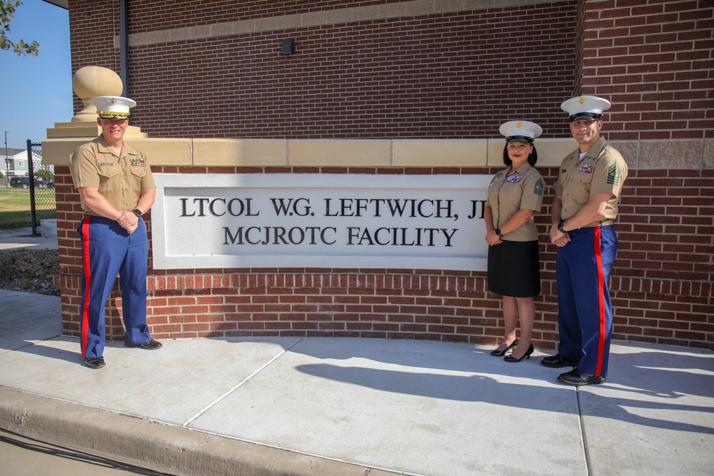 LtCol Williams, Jr. MCROTC Facility Ribbon Cutting Ceremony