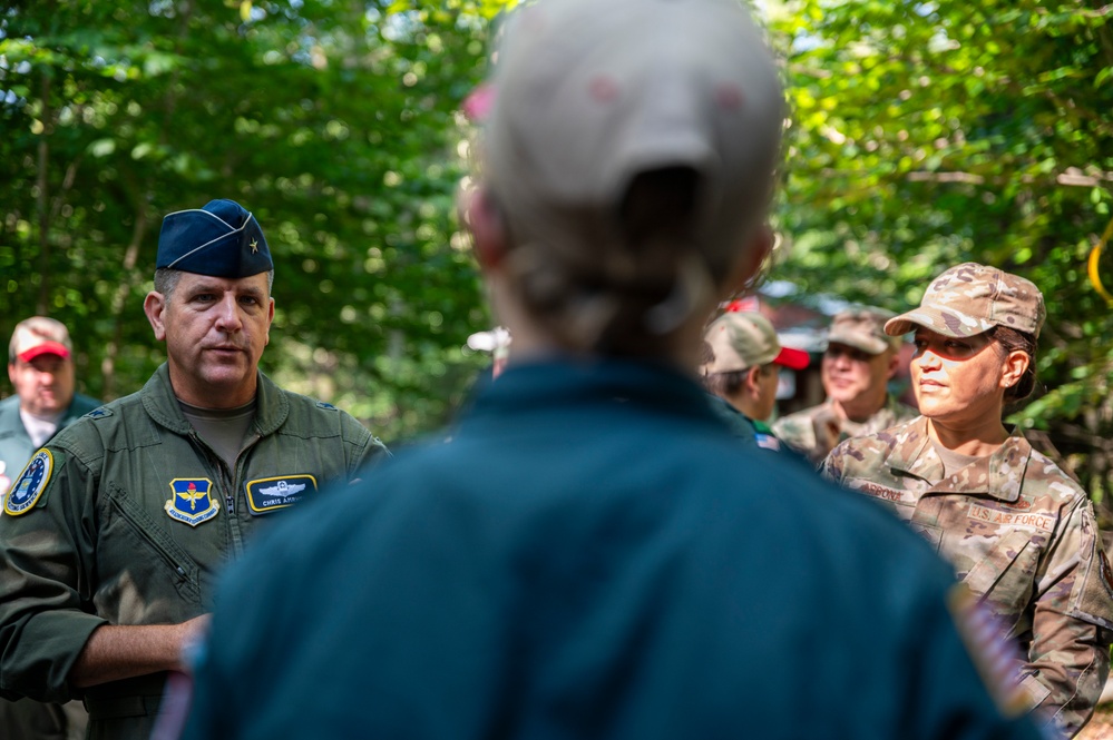 AFRS leadership visits Boy Scout of America’s Camp Minsi