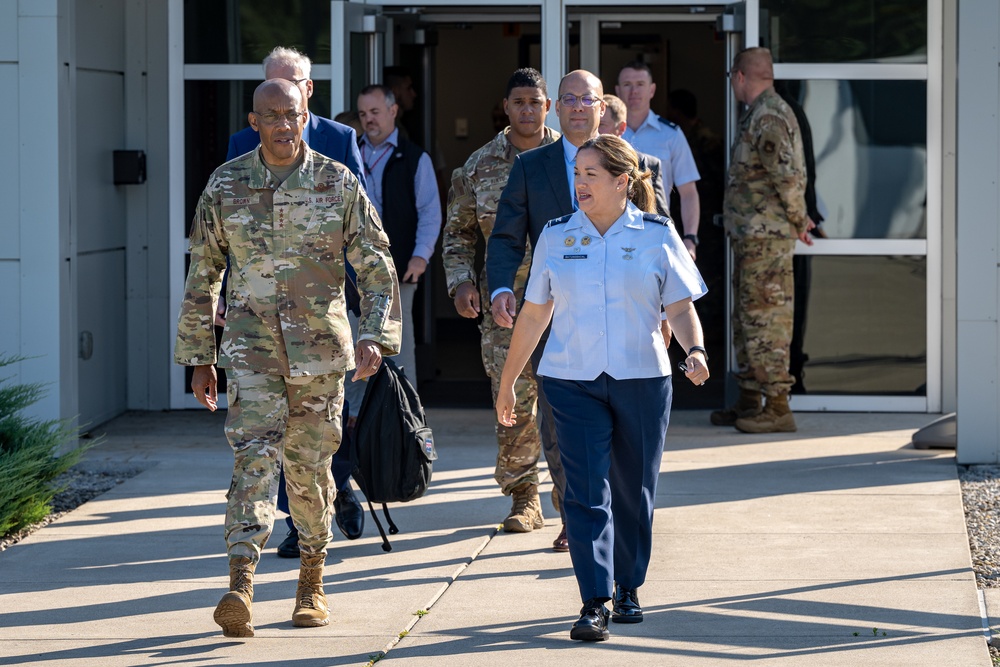 CSAF Gen. CQ Brown visits WPAFB