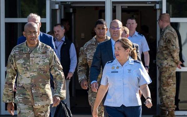 CSAF Gen. CQ Brown visits WPAFB