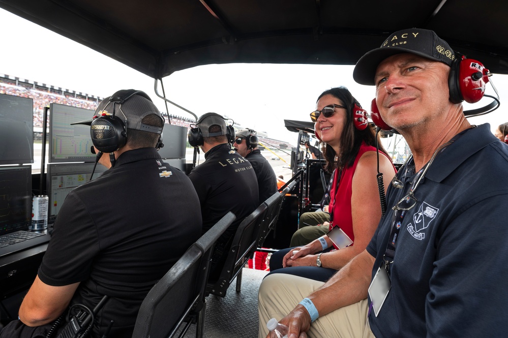 USecAF experiences recruiting mission at NASCAR event