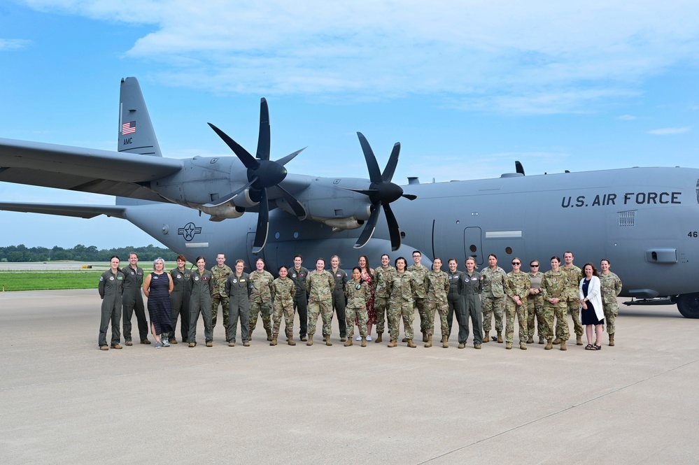 All-female aircrew, TLR Airmen participate in Smithsonian’s &quot;S.H.E. Can&quot; graduation