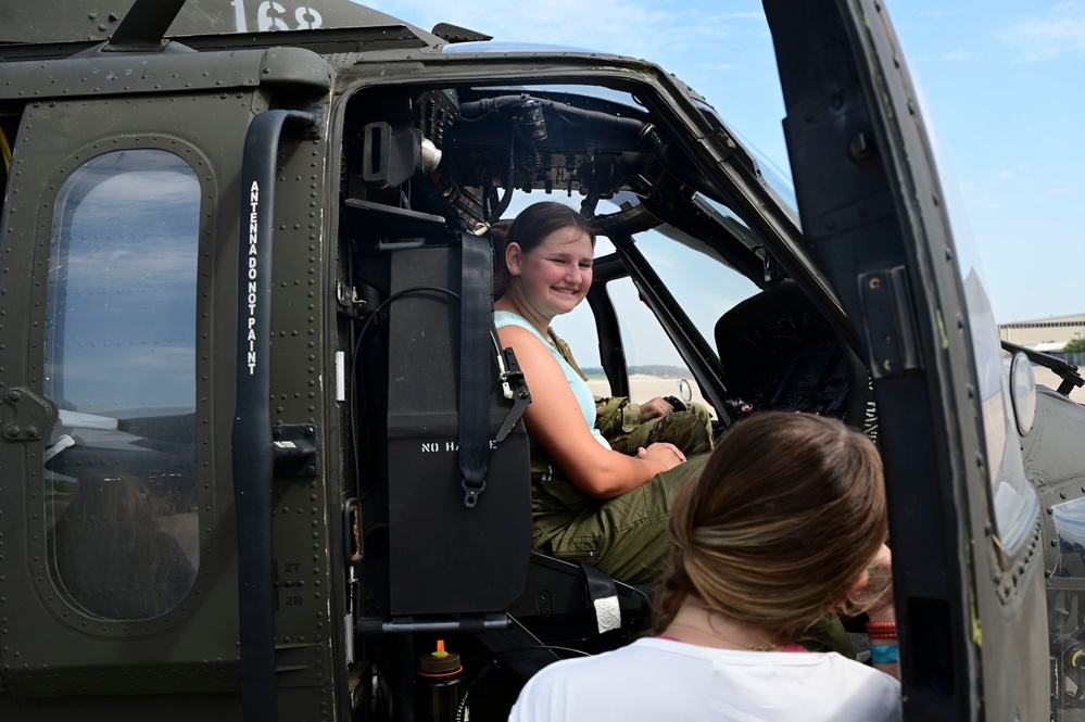 All-female aircrew, TLR Airmen participate in Smithsonian’s &quot;S.H.E. Can&quot; graduation