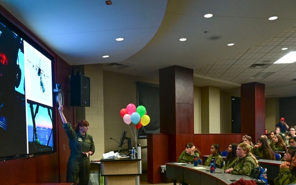 All-female aircrew, TLR Airmen participate in Smithsonian’s "S.H.E. Can" graduation