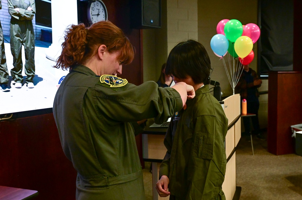 All-female aircrew, TLR Airmen participate in Smithsonian’s &quot;S.H.E. Can&quot; graduation