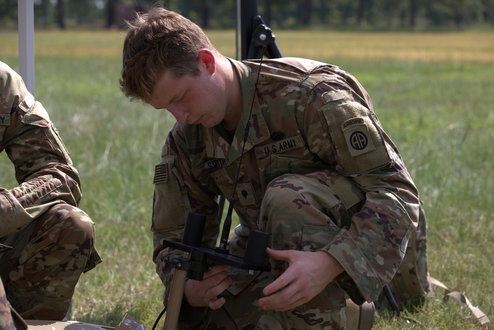 82nd Airborne Division Paratrooper train on c-UAS