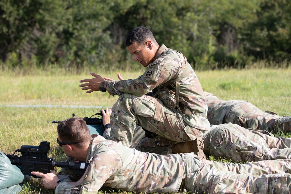 82nd Airborne Division Paratrooper train on c-UAS