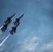 The United States Air Force Demonstration Squadron “Thunderbirds” perform at the Sioux Falls Airshow