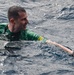 USS Ronald Reagan (CVN 76) celebrates the 20th anniversary of its commissioning with a swim call