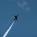 The United States Air Force Demonstration Squadron “Thunderbirds” perform at the Sioux Falls Airshow