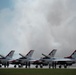 United States Air Force Demonstration Squadron “Thunderbirds” perform at the Sioux Falls Airshow