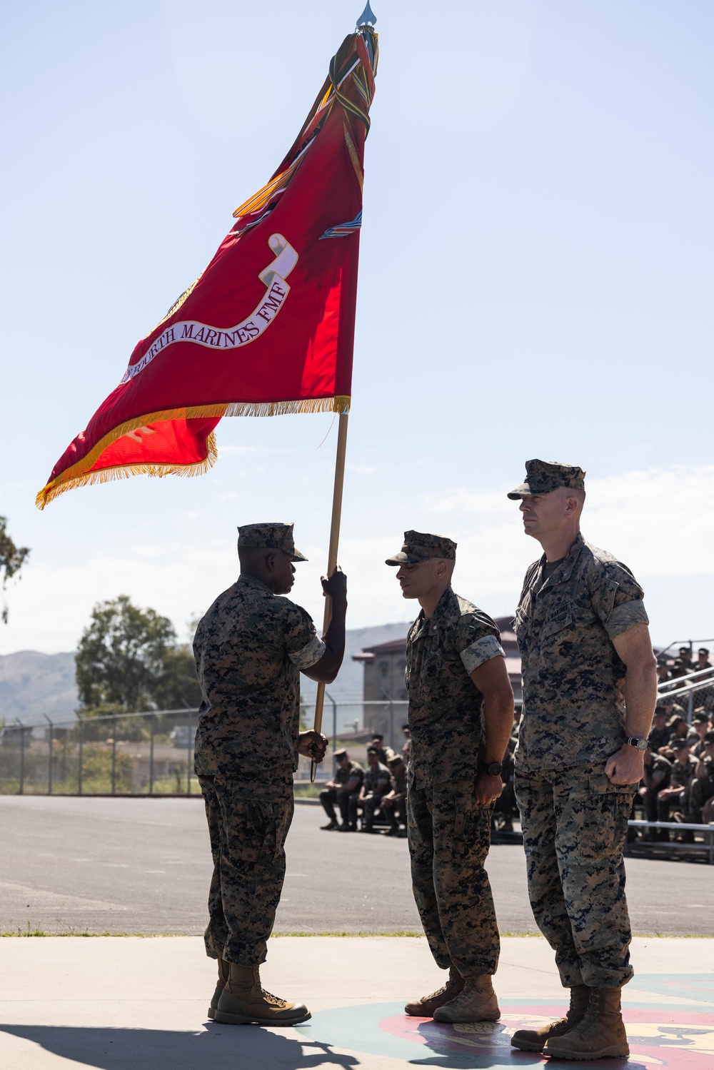 2nd Bn., 4th Marines holds change of command ceremony