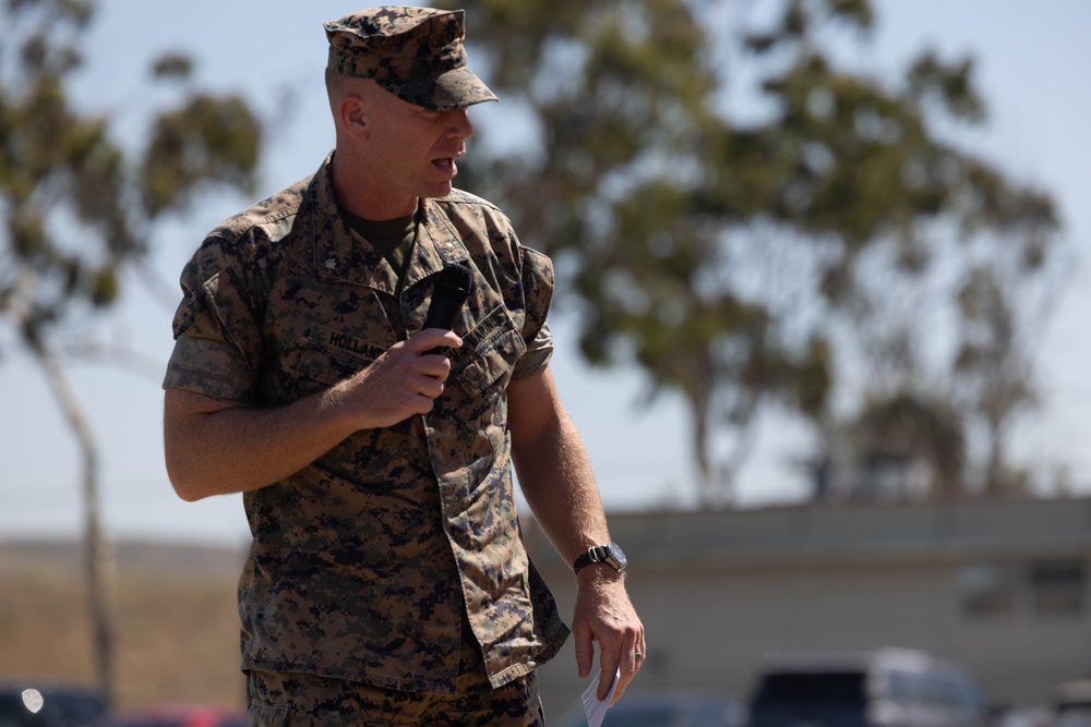 2nd Bn., 4th Marines holds change of command ceremony