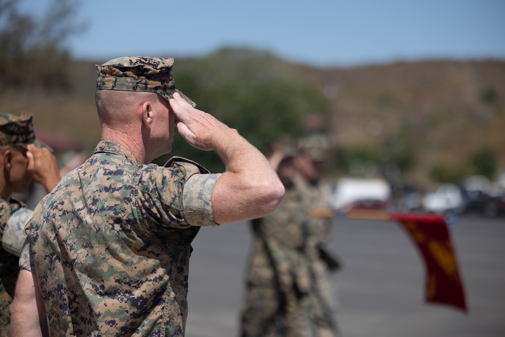 2nd Bn., 4th Marines holds change of command ceremony