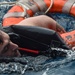 USS Ronald Reagan (CVN 76) celebrates the 20th anniversary of its commissioning with a swim call