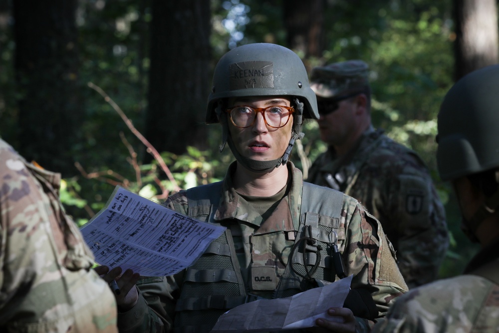 205th Regimental Officer Candidates Conduct a Platoon Raid during OCS Phase III 2023