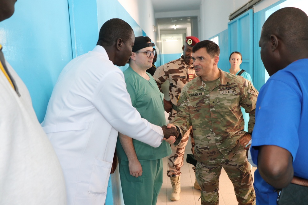 U.S., Chad Medical Exercise Culminates in Ceremony