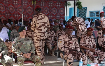 U.S., Chad Medical Exercise Culminates in Ceremony