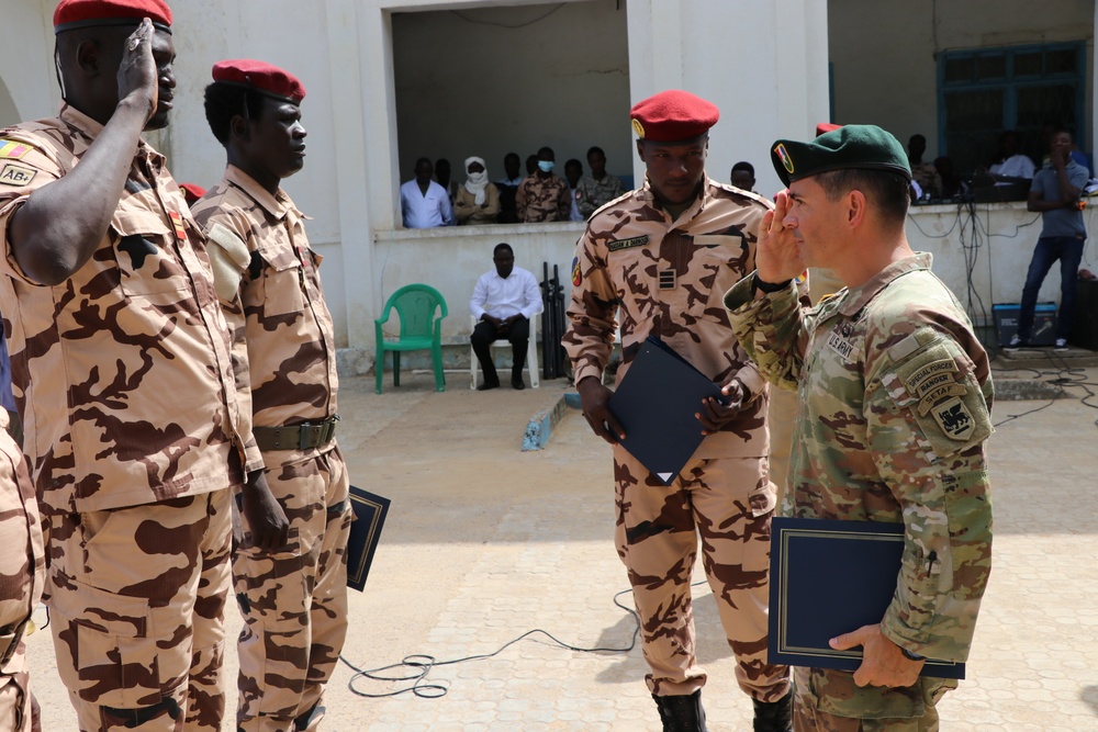 U.S., Chad Medical Exercise Culminates in Ceremony