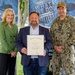 Former Northeast Tech Bridge director earns DON Meritorious Civilian Service Award