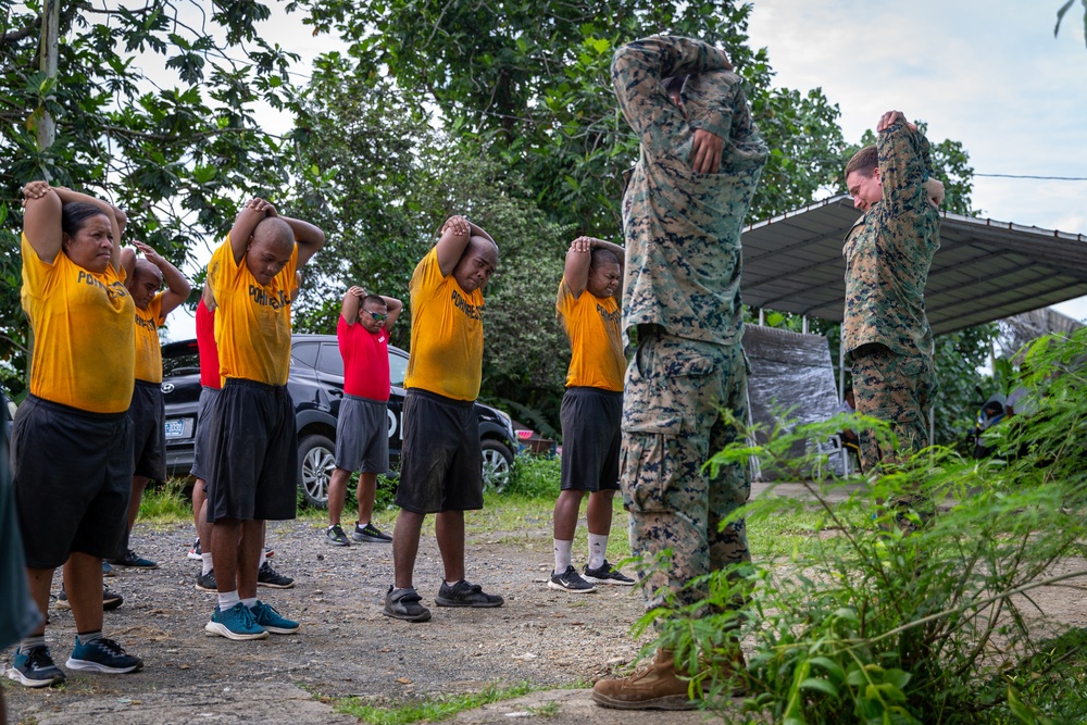 KM23: Pohnpei State Police Academy Physical Training