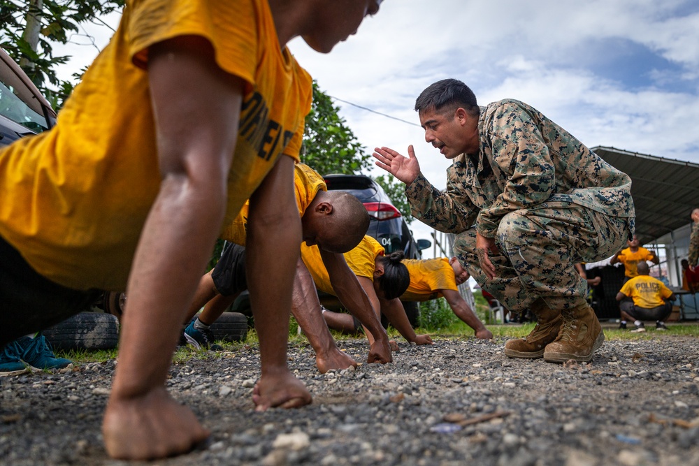 KM23: Pohnpei State Police Academy Physical Training