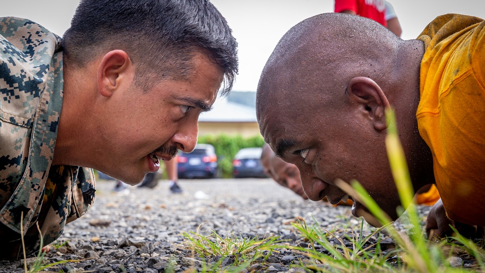 KM23: Pohnpei State Police Academy Physical Training