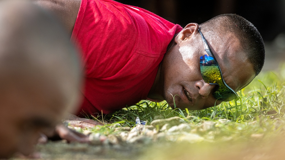 KM23: Pohnpei State Police Academy Physical Training