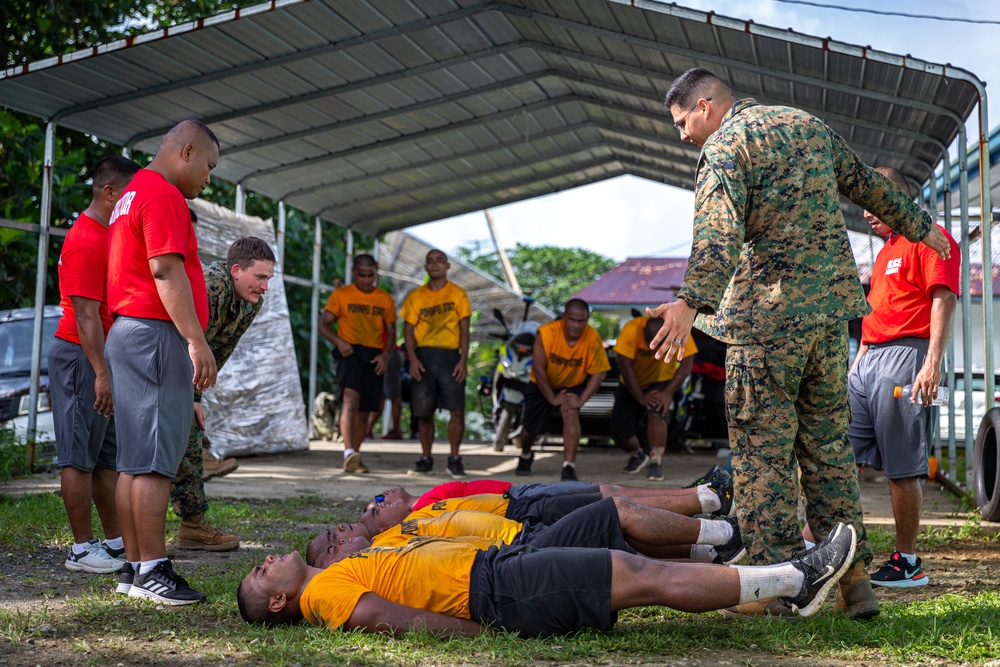 KM23: Pohnpei State Police Academy Physical Training