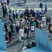 USS Ronald Reagan (CVN 76) holds a steel beach picnic during 20th anniversary of ship’s commissioning