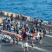 USS Ronald Reagan (CVN 76) holds a steel beach picnic during 20th anniversary of ship’s commissioning