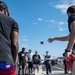 USS Ronald Reagan (CVN 76) holds a steel beach picnic during 20th anniversary of ship’s commissioning