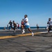 USS Ronald Reagan (CVN 76) holds a steel beach picnic during 20th anniversary of ship’s commissioning