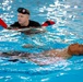 Naval Reserve Officers Training Corps (NROTC) New Student Indoctrination (NSI) Cycle 3 Swim Qualification and Man Overboard Drill