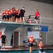 Naval Reserve Officers Training Corps (NROTC) New Student Indoctrination (NSI) Cycle 3 Swim Qualification and Man Overboard Drill