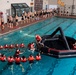 Naval Reserve Officers Training Corps (NROTC) New Student Indoctrination (NSI) Cycle 3 Swim Qualification and Man Overboard Drill