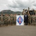 U.S. Secretary of Defense meets Marines with 1st Marine Division during Talisman Sabre 23