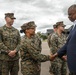 U.S. Secretary of Defense meets Marines with 1st Marine Division during Talisman Sabre 23