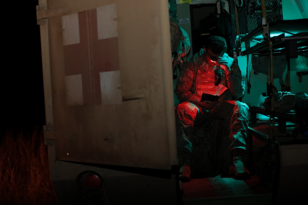 1st Armored Division pulls security during exercise Talisman Sabre 23