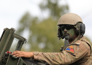 1st Armored Division pulls security during exercise Talisman Sabre 23