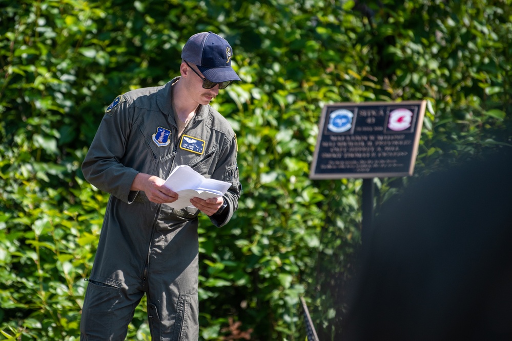 U.S. Airmen Remember their Fallen