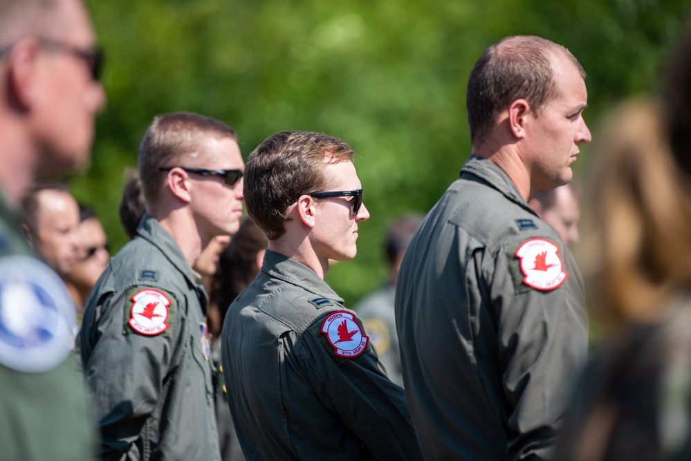 U.S. Airmen Remember their Fallen