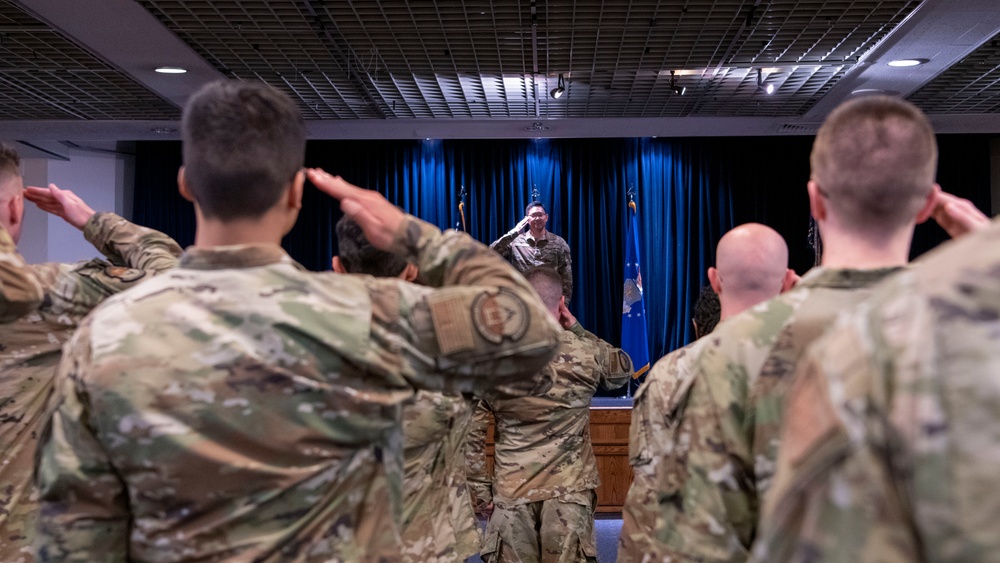 374th Communications Squadron Changes Command