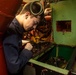 GSM3 Holt Inspects Strainer Assembly Aboard USS Antietam (CG 54)