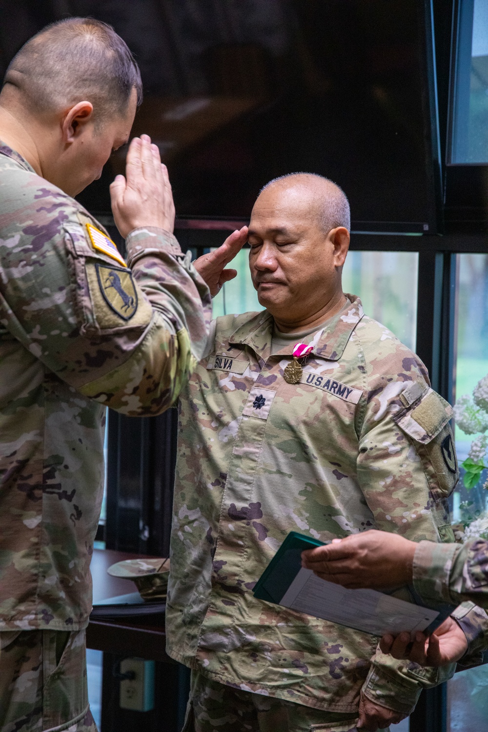 CH (Lt. Col.) Ronaldo Silva Receives the Meritorious Service Medal
