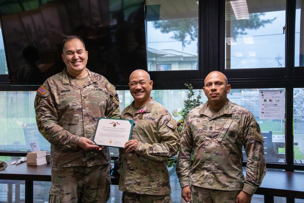 CH (Lt. Col.) Ronaldo Silva Receives the Meritorious Service Medal