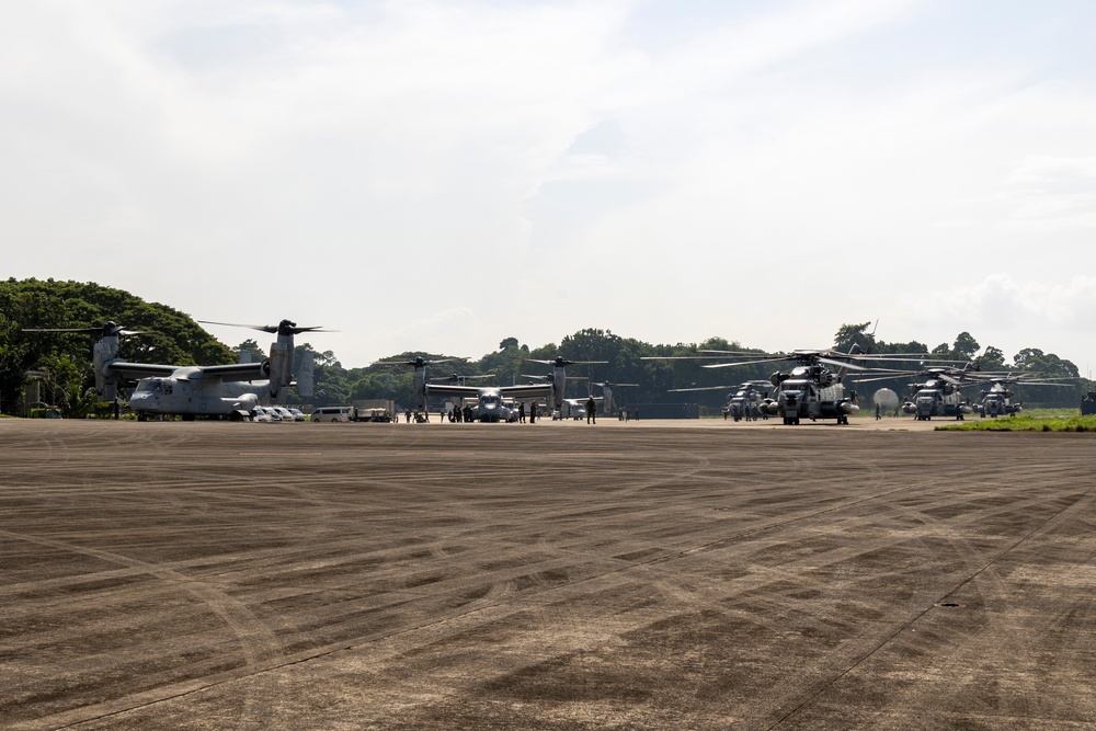 Marines Conduct Relief Efforts in Wake of Typhoon Egay