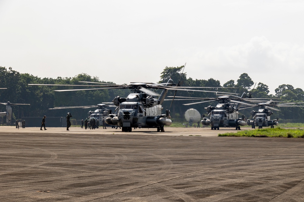 Marines Conduct Relief Efforts in Wake of Typhoon Egay