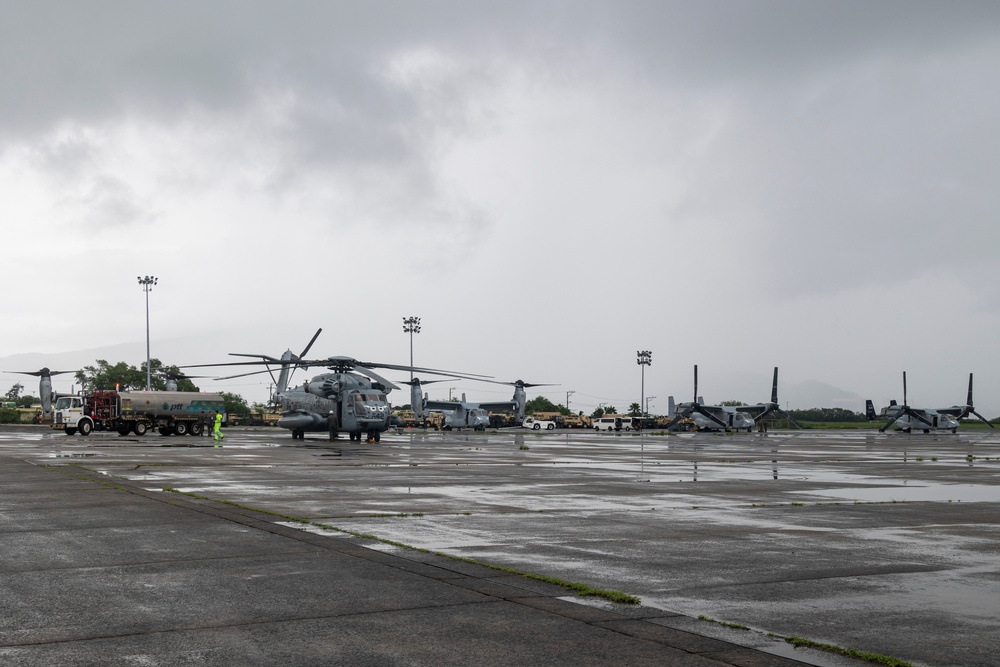 Marines Conduct Relief Efforts in Wake of Typhoon Egay